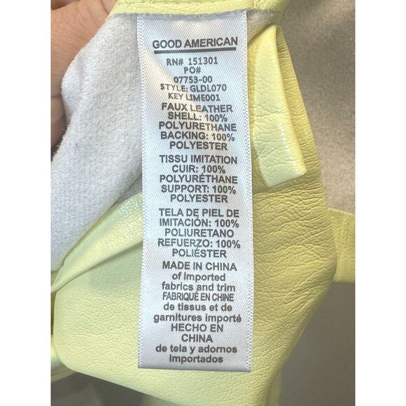 Good American Women's GLDL070 Size 5 Key Lime Vacay Dress NWT - Picture 10 of 10